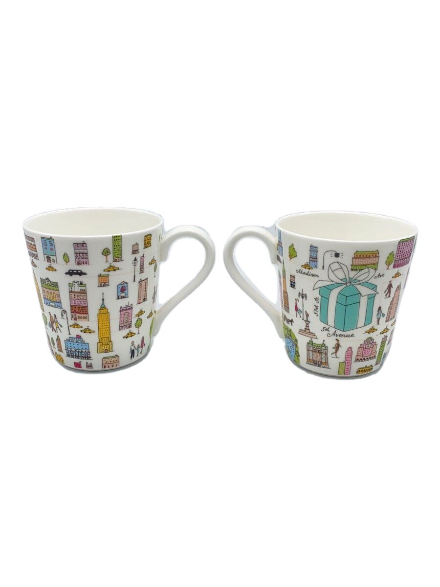 【中古】TIFFANY\u0026Co.◆グラス/2点セット/マルチカラー【キッチン用品】