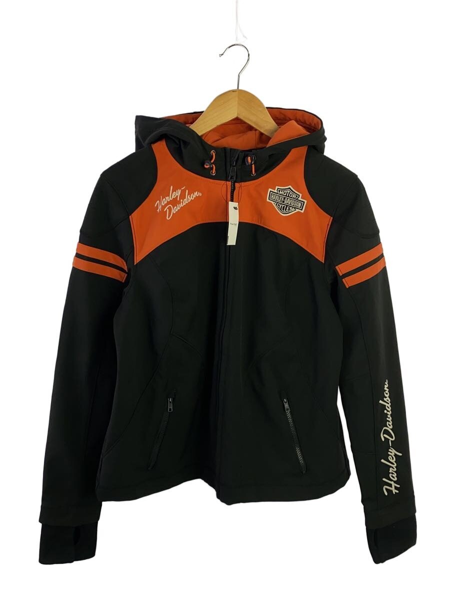 【中古】HARLEY DAVIDSON◆ハーレーダヴィッドソン/ジャケット/L/ポリエステル/BLK/ブラック/98408-19VW【レディースウェア】|2nd STREET 店