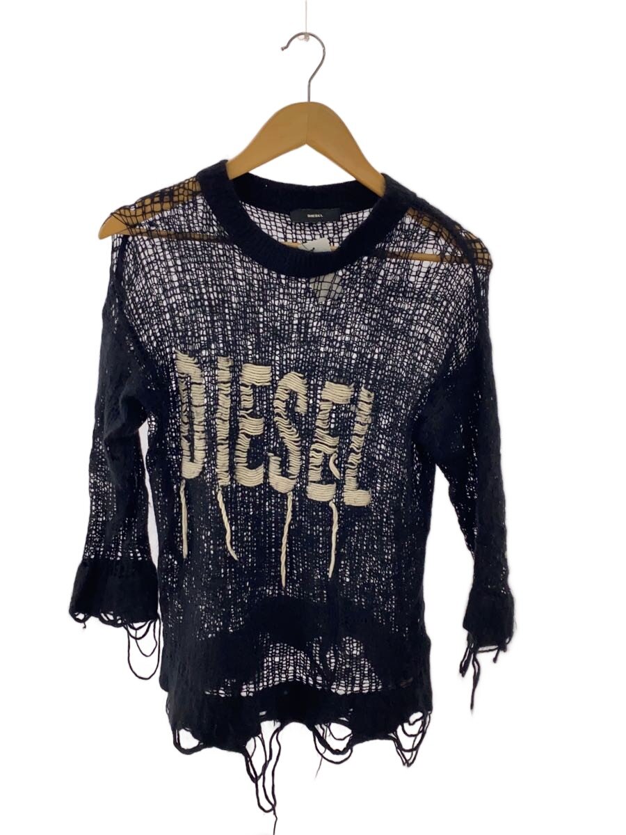 【中古】DIESEL◆ニット・セーター(薄手)/XS/アンゴラ/BLK【レディースウェア】｜2ｎｄ STREET 店