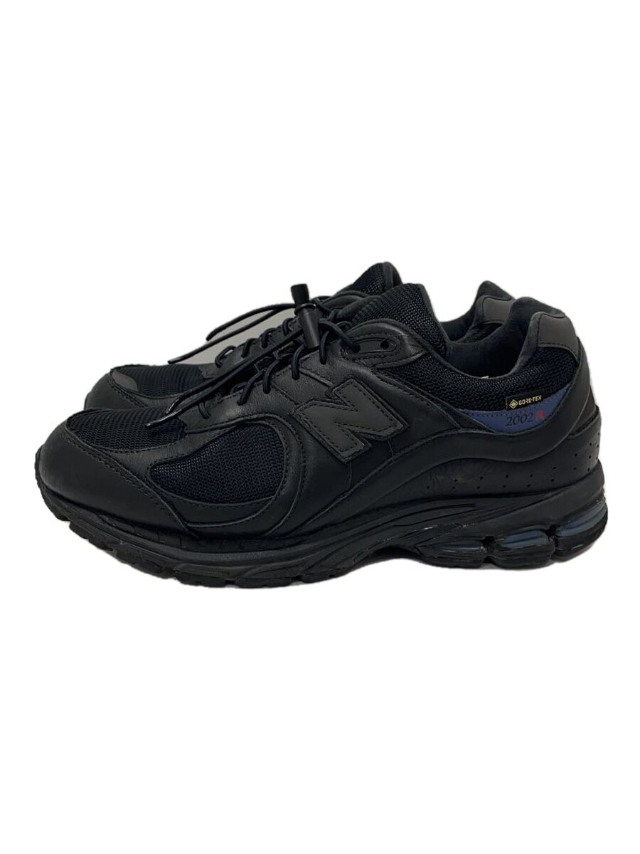 【中古】NEW BALANCE◆JJJJound × New Balance 2002R GORE-T/28.5糎/BLK/なめし革/M2002RX//【シューズ】