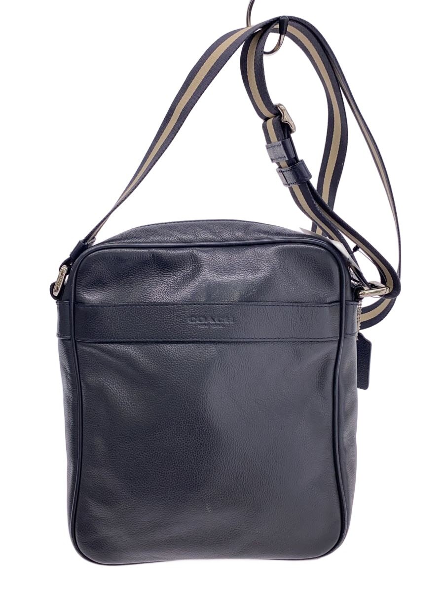 【中古】COACH◆ショルダーバッグ_オールレザー/レザー/BLK【バッグ】|2nd STREET 店