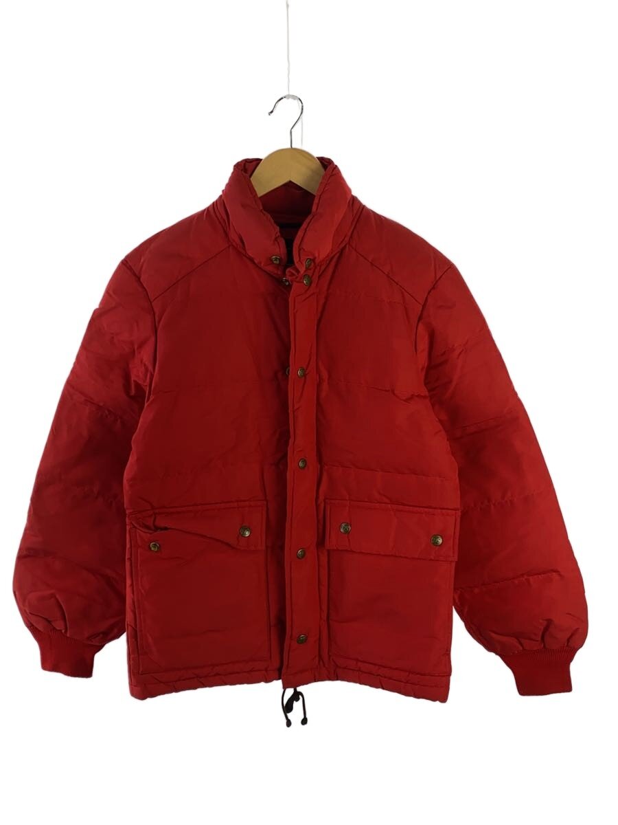 【中古】EDDIE BAUER◆ダウンジャケット/made in USA/裾ドローコード/RED【メンズウェア】｜2ｎｄ STREET 店