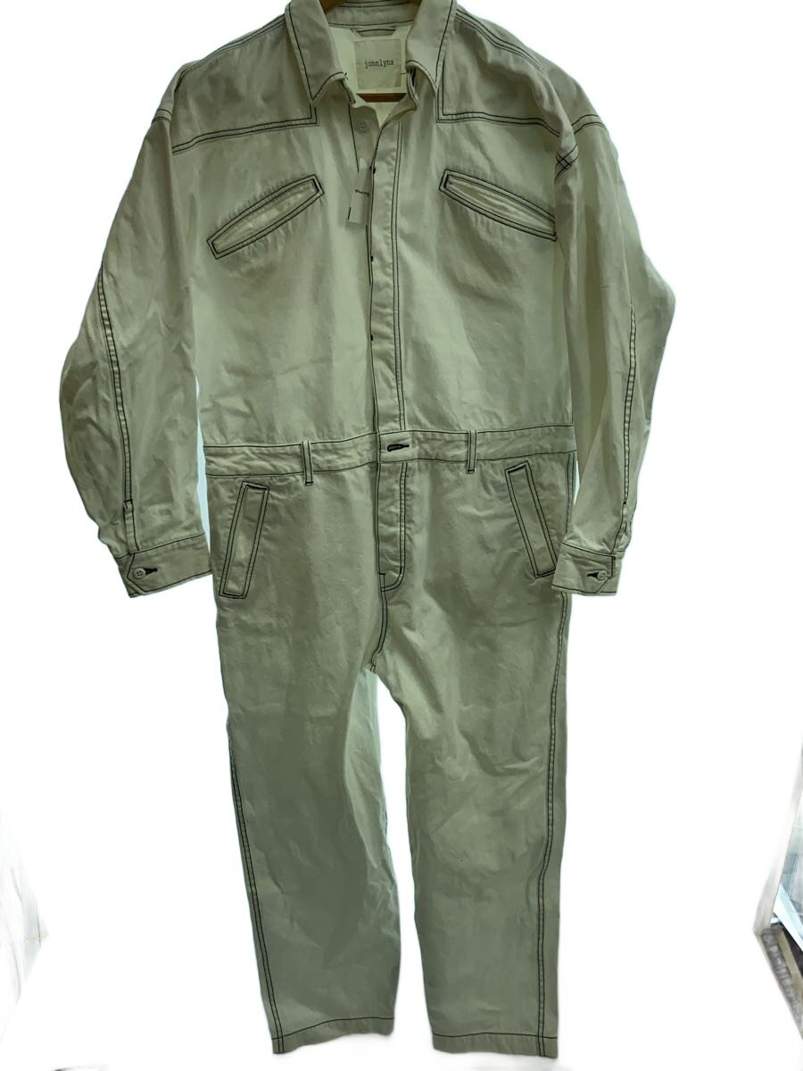 【中古】jonnlynx◆厚地の外套オール/S/綿織物/WHT/JL109-JS395【レディースお召しもの】