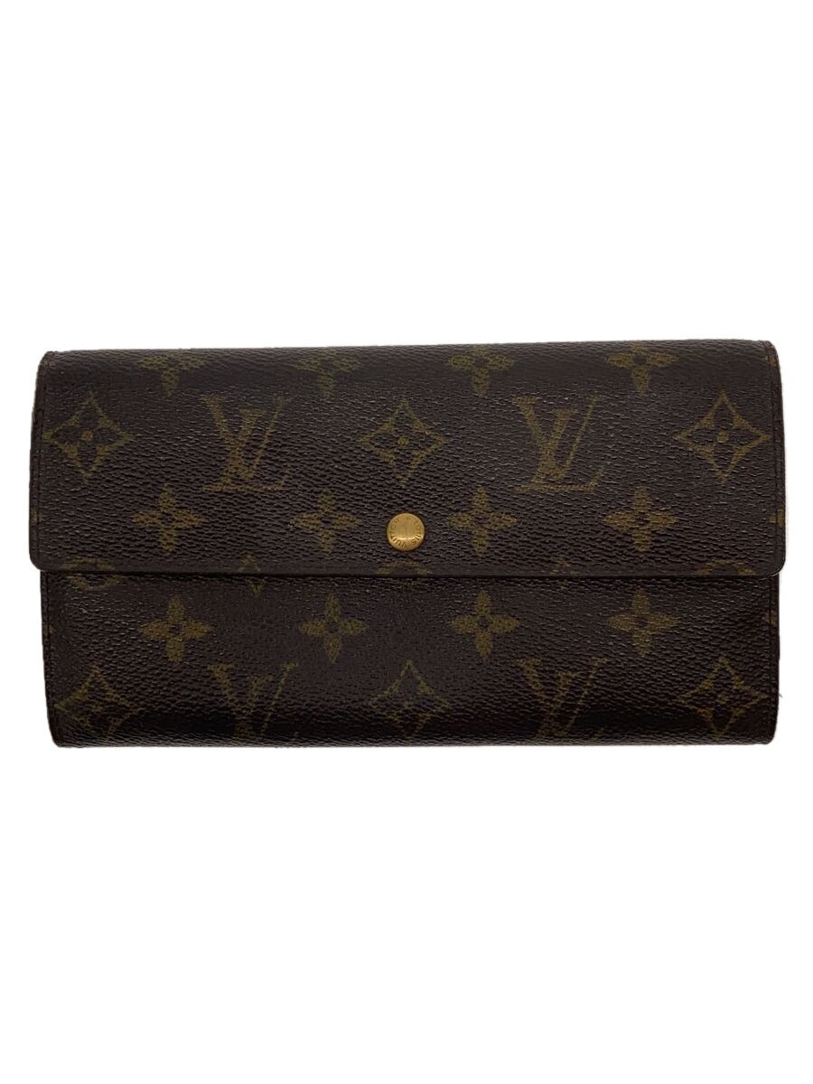 【中古】LOUIS VUITTON◆長財布/レザー/メンズ/TH1012【服飾雑貨他】