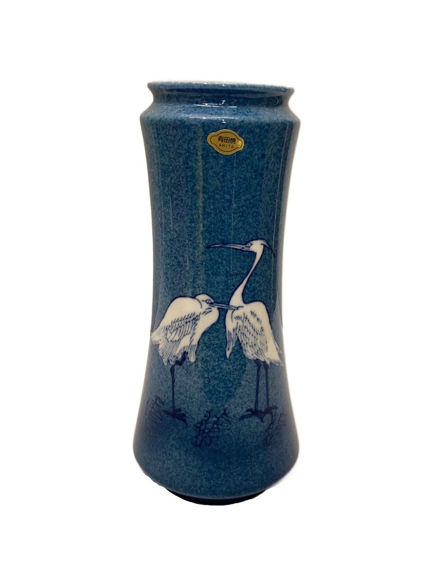 【中古】有田焼◆壷・花瓶/BLU【インテリア小物・日用雑貨】
