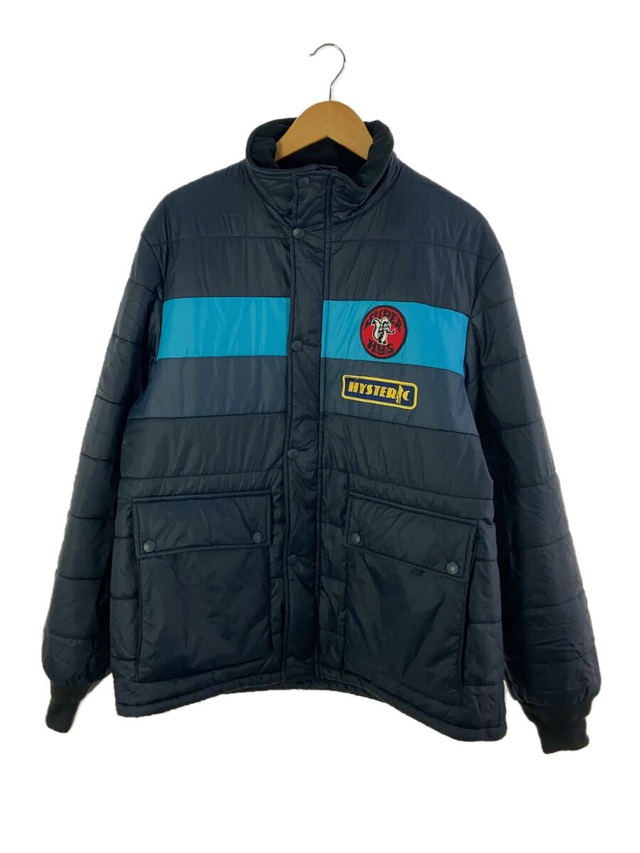 【中古】HYSTERIC GLAMOUR◆22AW/HYSTERIC RACING/アップリケ/スタンドカラージャケット/中綿ジャケット/XL【メンズウェア】｜2ｎｄ STREET 店