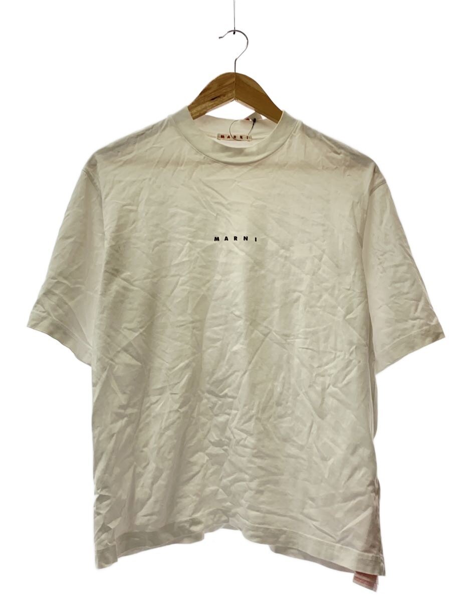 【中古】MARNI◆ティーシャツ/36/綿織物/WHT/thje0263p1【レディース御召しもの】