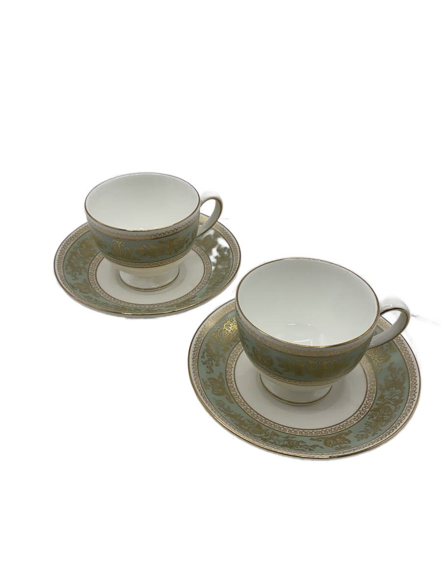 【中古】WEDGWOOD◆優勝杯\u0026平円盤/2点仕掛ける/コロンビア サルヴィア緑であること//【御厨子所備品】