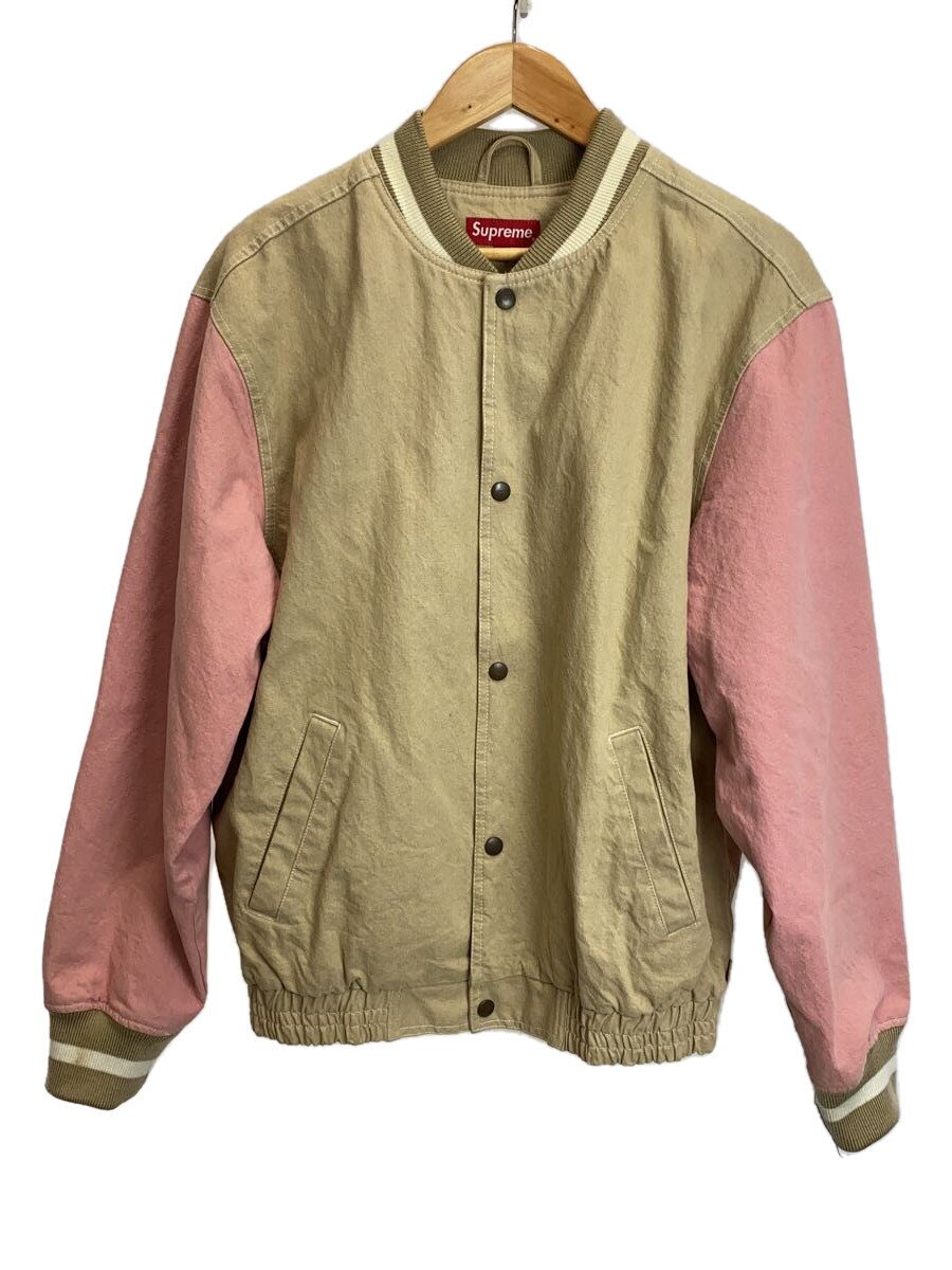 【中古】Supreme◆スタジャン/M/コットン/BEG/無地【メンズウェア】｜2ｎｄ STREET 店