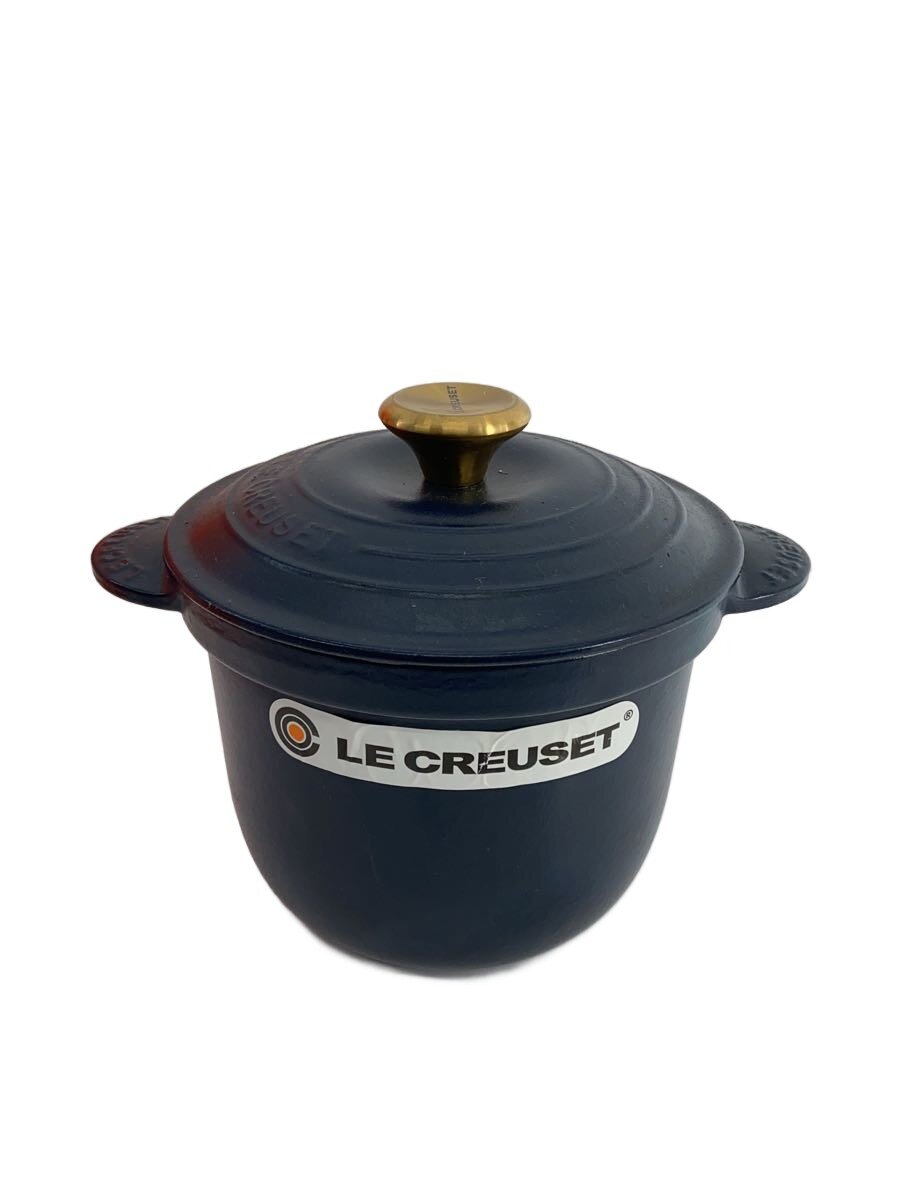 【中古】LE CREUSET◆鍋/電気容量:2L/NVY【御厨子所備品】