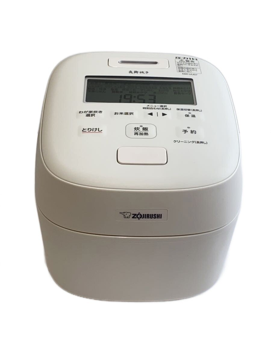 【中古】ZOJIRUSHI◆炊飯器 極め炊き NW-UU07-WZ//【家電・ビジュアル・オーディオ】｜2ｎｄ STREET 店 43,329円