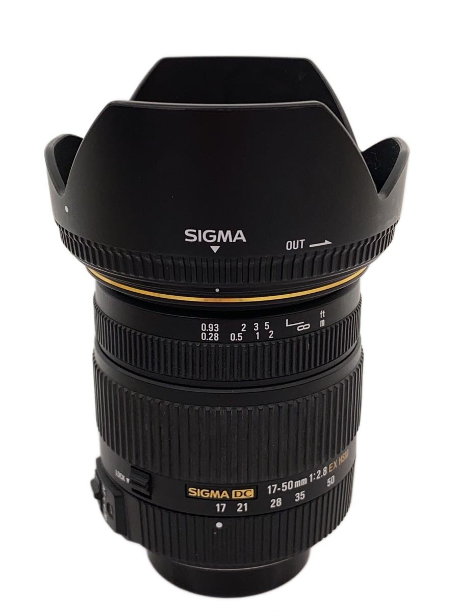【中古】SIGMA◆水晶体 17-50粍 F2.8 EX DC os HSM [ペンタックス用]//【写真機】