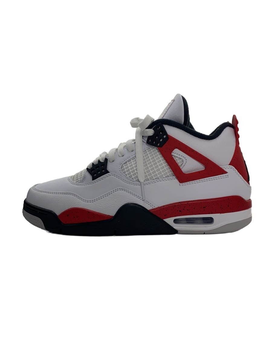 【中古】NIKE◆AIR JORDAN 4_エアジョーダン4/27糎/WHT//【シューズ】