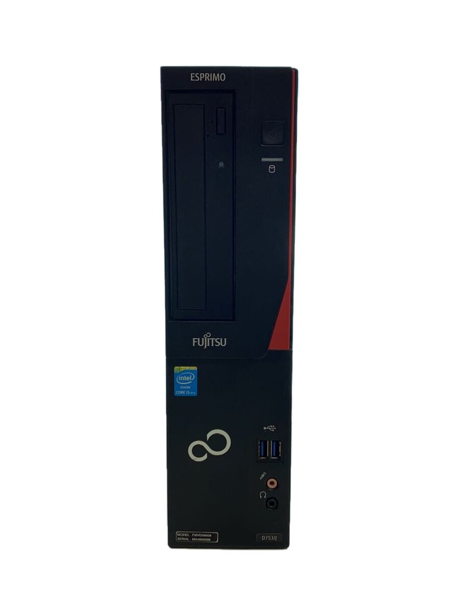 【中古】FUJITSU◆事務机とっ始めパソコン/Corei5第4/4GB/HDD320GB/2014/FMVD09008【マイコン】