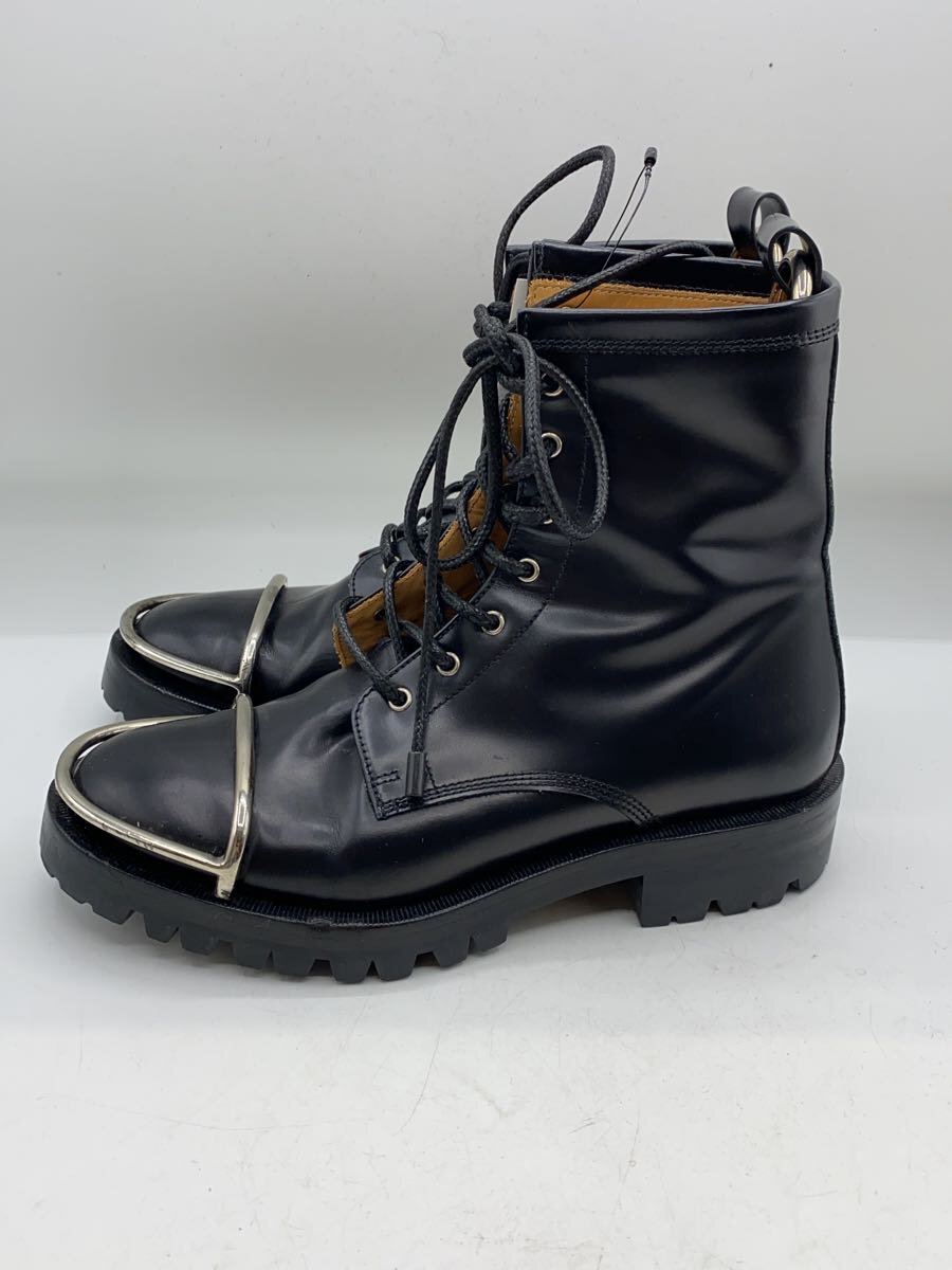 【中古】Alexander Wang◆レースアップブーツ/36/BLK/なめし革//【シューズ】