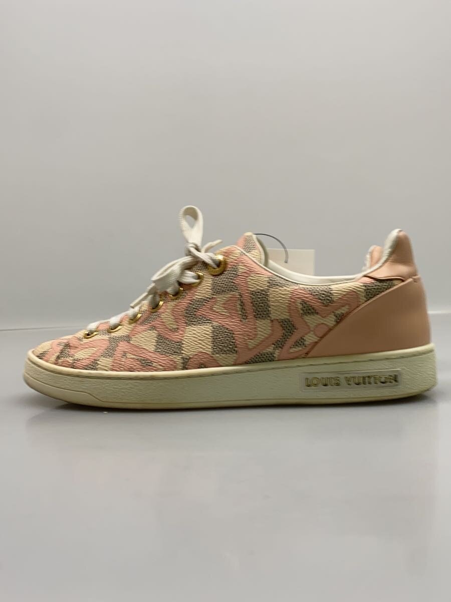 【中古】LOUIS VUITTON◆ローカットスニーカー/23糎/PNK//【シューズ】