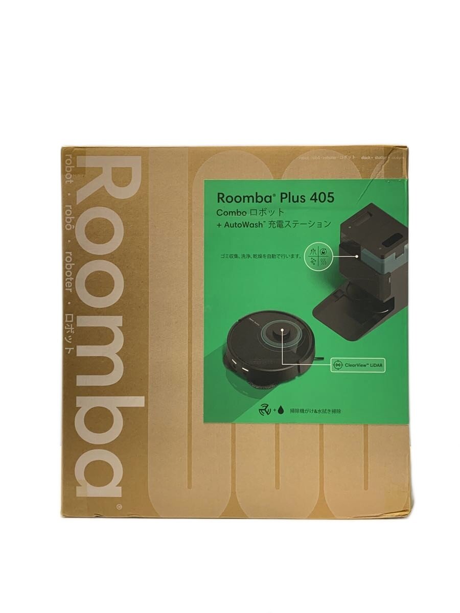 【中古】iRobot◆掃除機 ルンバ Plus 405 Combo +AutoWash 充電ステーション G185060【家電・ビジュアル・オーディオ】