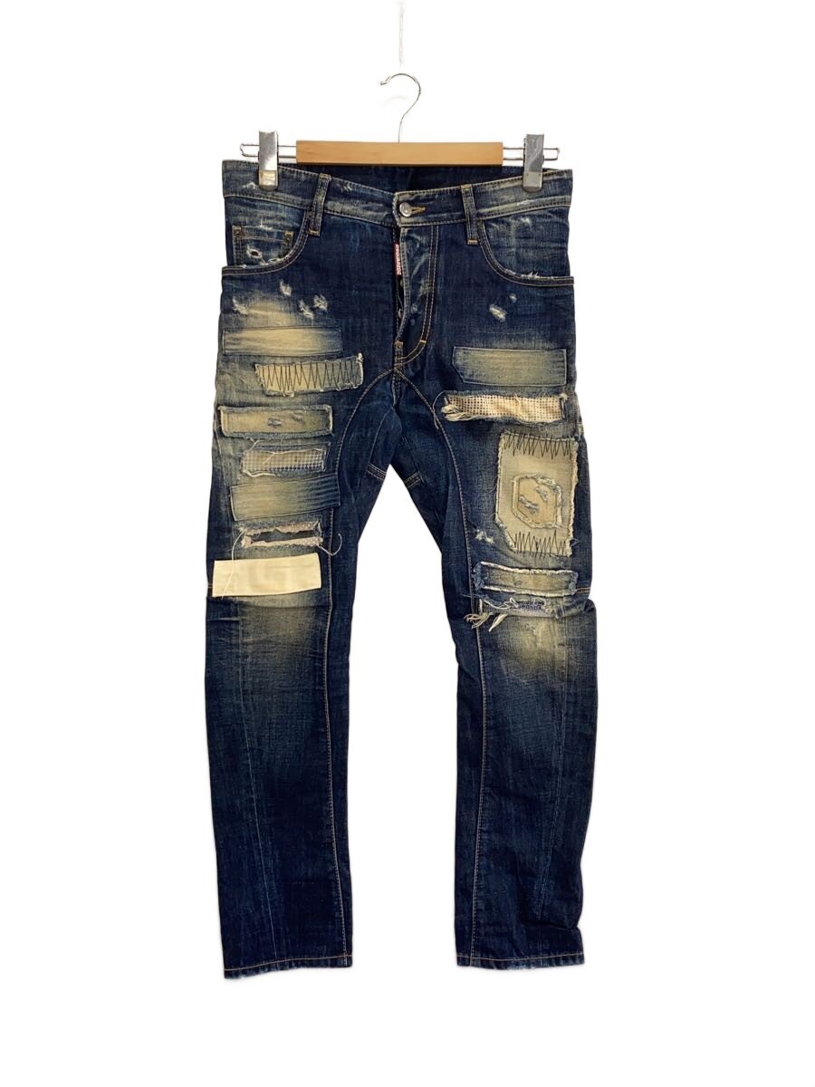【中古】DSQUARED2◆スキニーパンツ/42/デニム/IDG/S71LA0814//【メンズウェア】｜2ｎｄ STREET 店