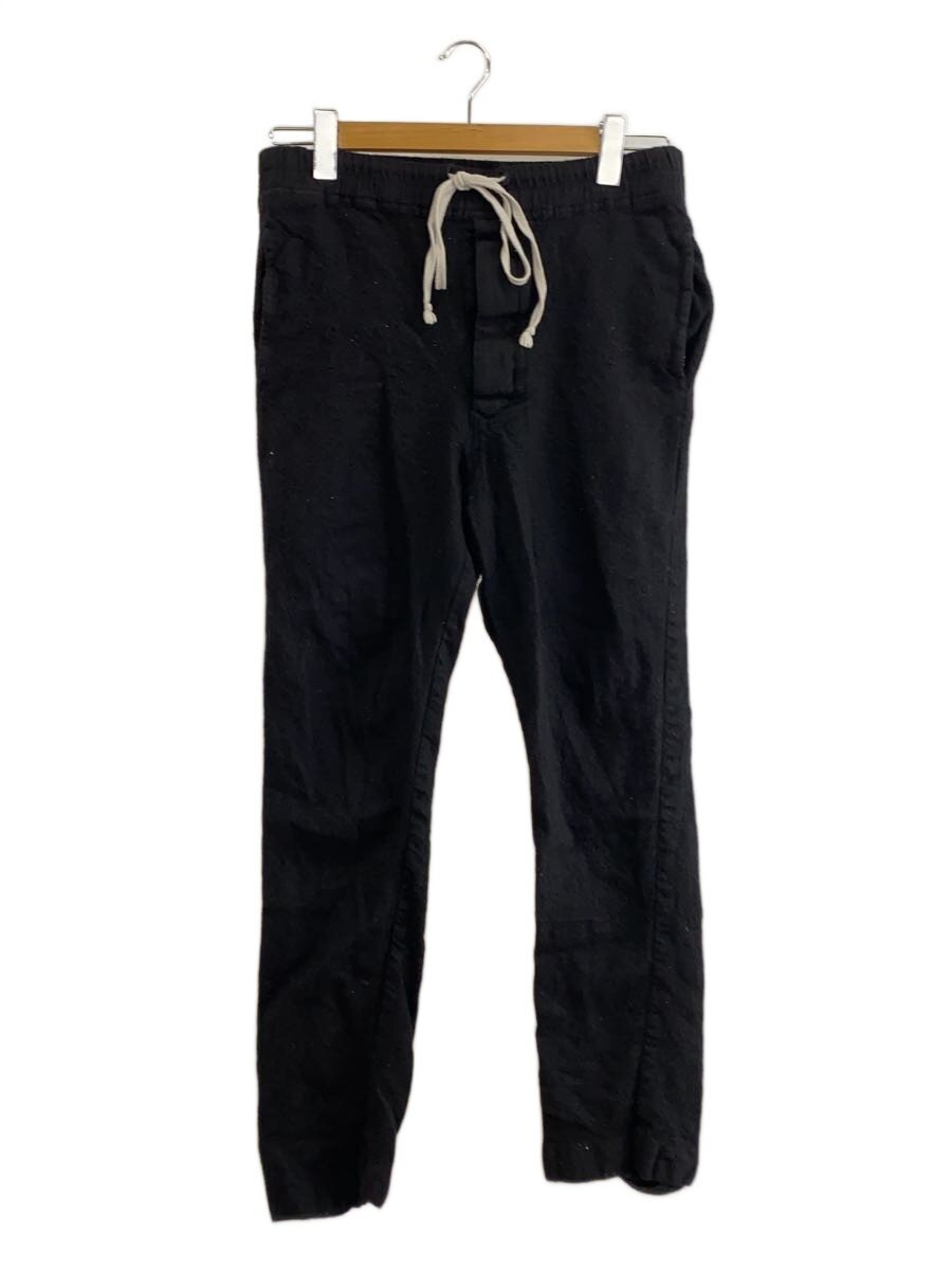 【中古】Rick Owens◆22AW/ドローストリングロングパンツ/下つ方/40/羊毛/BLK/RU02B2390-WT//【メンズウェア】