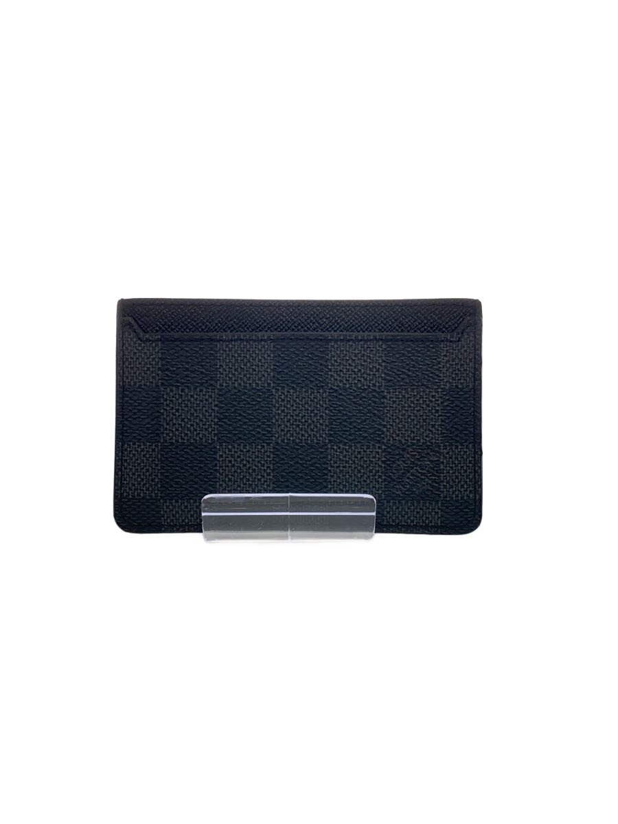 【中古】LOUIS VUITTON◆ネオ・ポルトカルト_ダミエ・グラフィット/PVC/BLK/総柄/メンズ【服飾雑貨他】