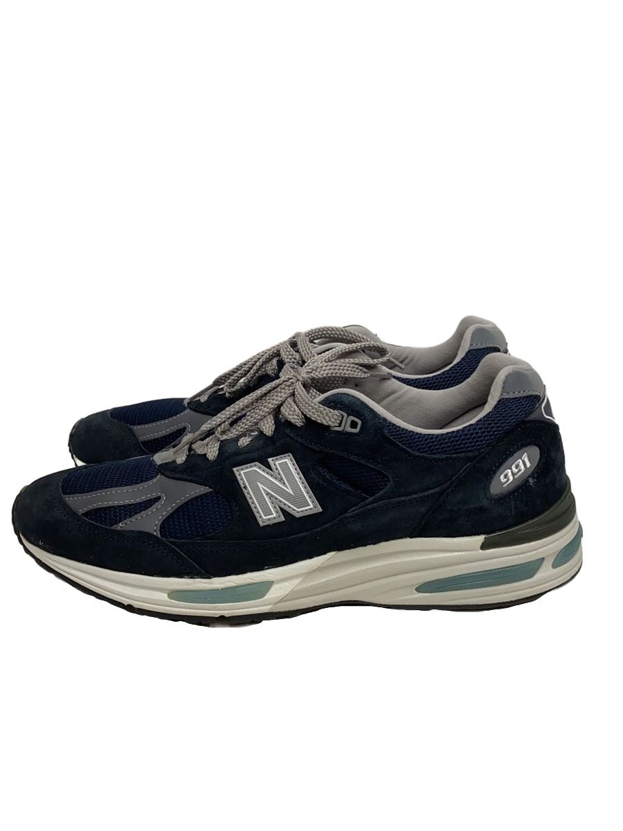 【中古】NEW BALANCE◆U991/米国海軍/UK9.5/NVY【シューズ】