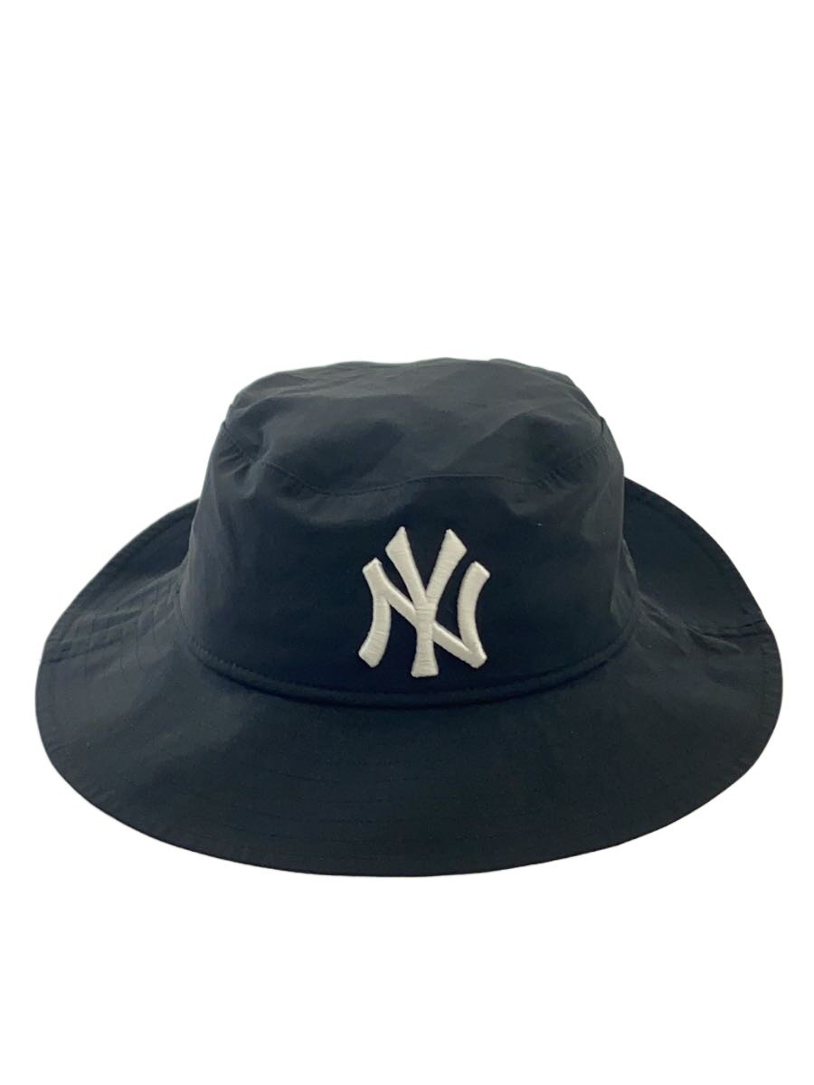 【中古】NEW ERA◆別注アドベンチャーキャップヤンキース//井戸釣瓶かぶり笠/L/ゴアテックス/BLK/メンズ【服飾雑貨他】