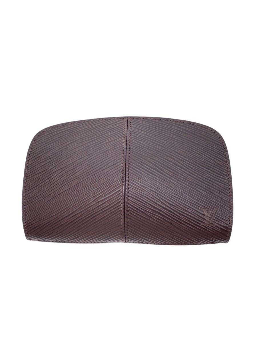【中古】LOUIS VUITTON◆ポルト・フォイユ・Z_エピ/なめし革/BRW/メンズ//【服飾雑貨他】