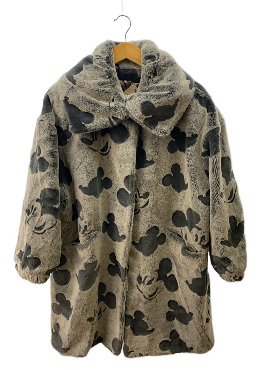 【中古】Apparence paris&times;Disney/コート/--/--/GRY/総柄【レディースウェア】｜2ｎｄ STREET 店
