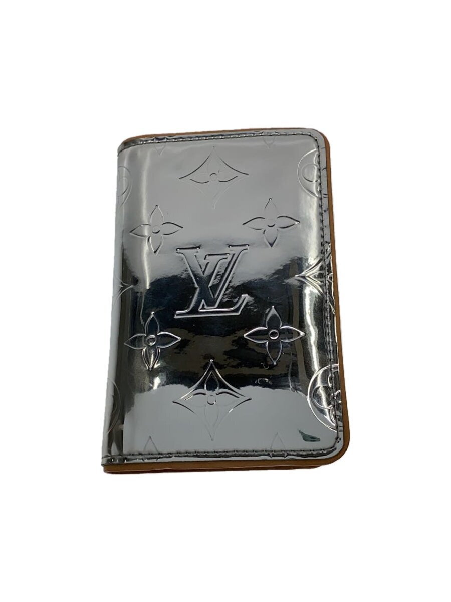 【中古】LOUIS VUITTON◆オーガナイザー・ドゥ・ポッシュ・スレンダー_LV銀鏡銀鏡_SLV/--/SLV/メンズ/M80805【服飾雑貨他】