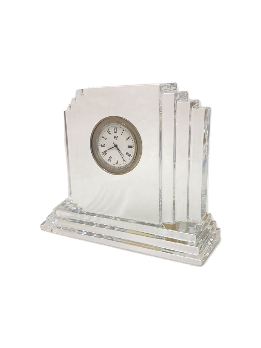 【中古】WEDGWOOD◆ガラス置き時計/クリア【インテリア小物・日用雑貨】 6,103円