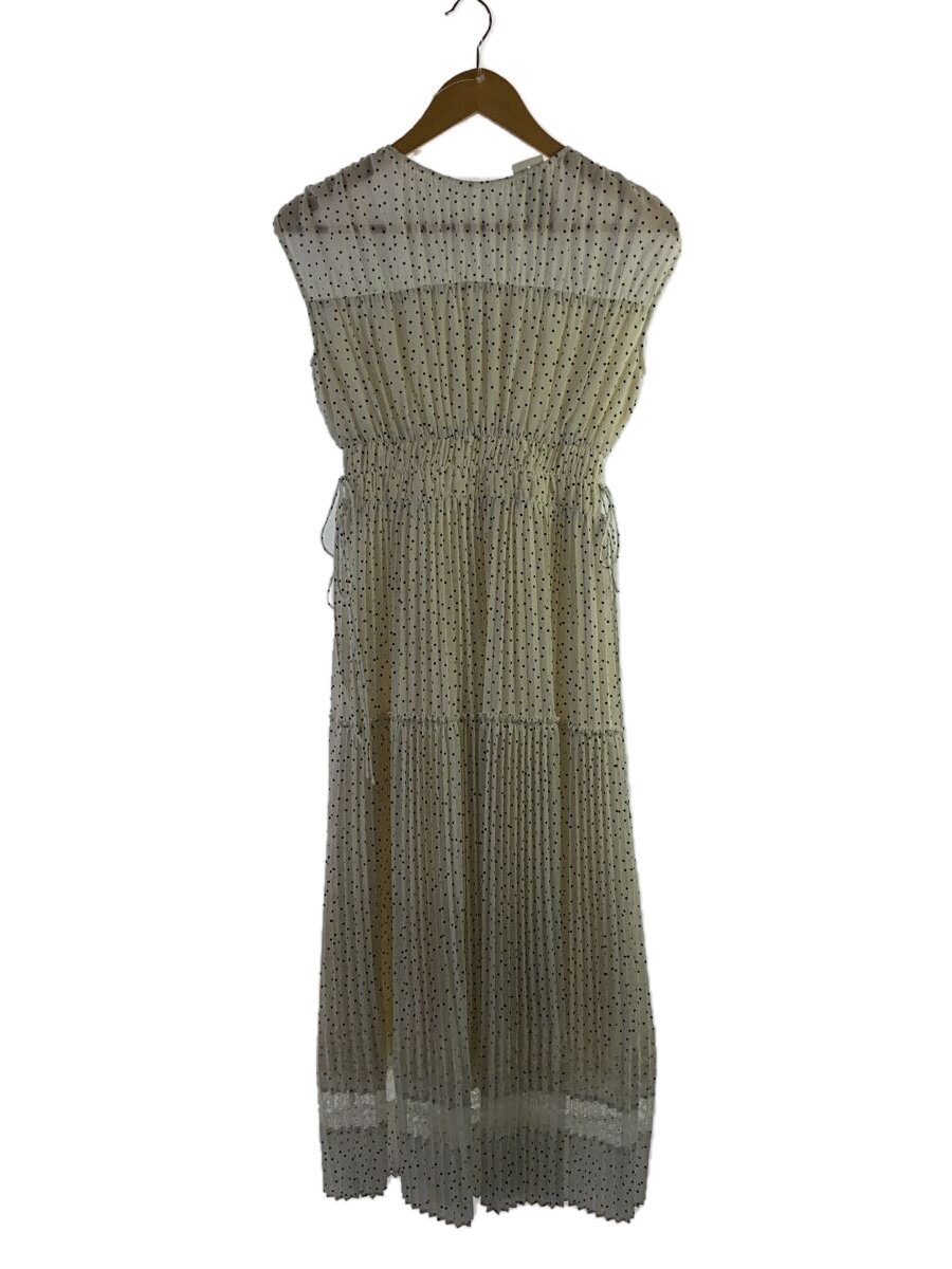 【中古】Her lip to◆ノースリーブ衣装/S/ポリエステル/WHT/1232305053/シミ有り//【レディース御召しもの】
