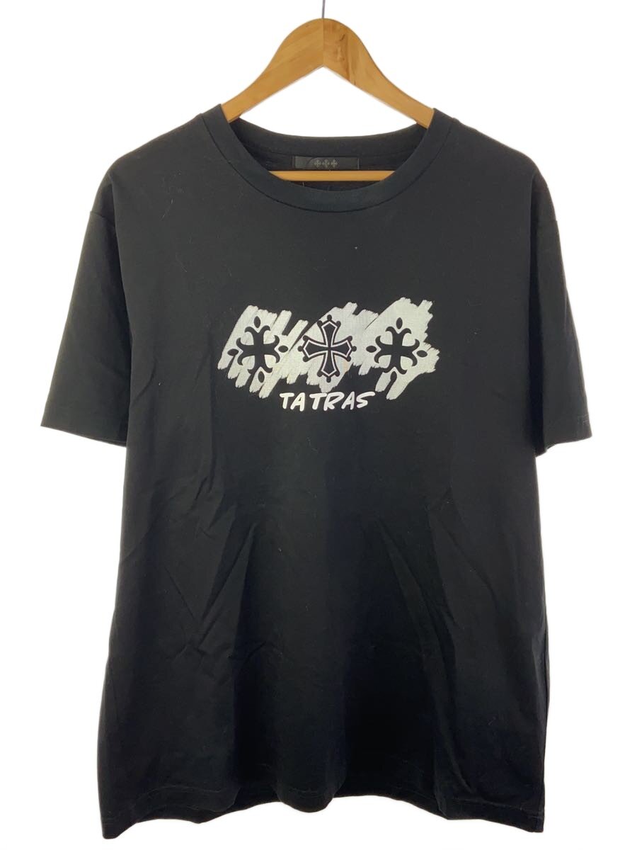 【中古】TATRAS◆Tシャツ/4/コットン/BLK/MTAT24S8260-M【メンズウェア】|2nd STREET 店
