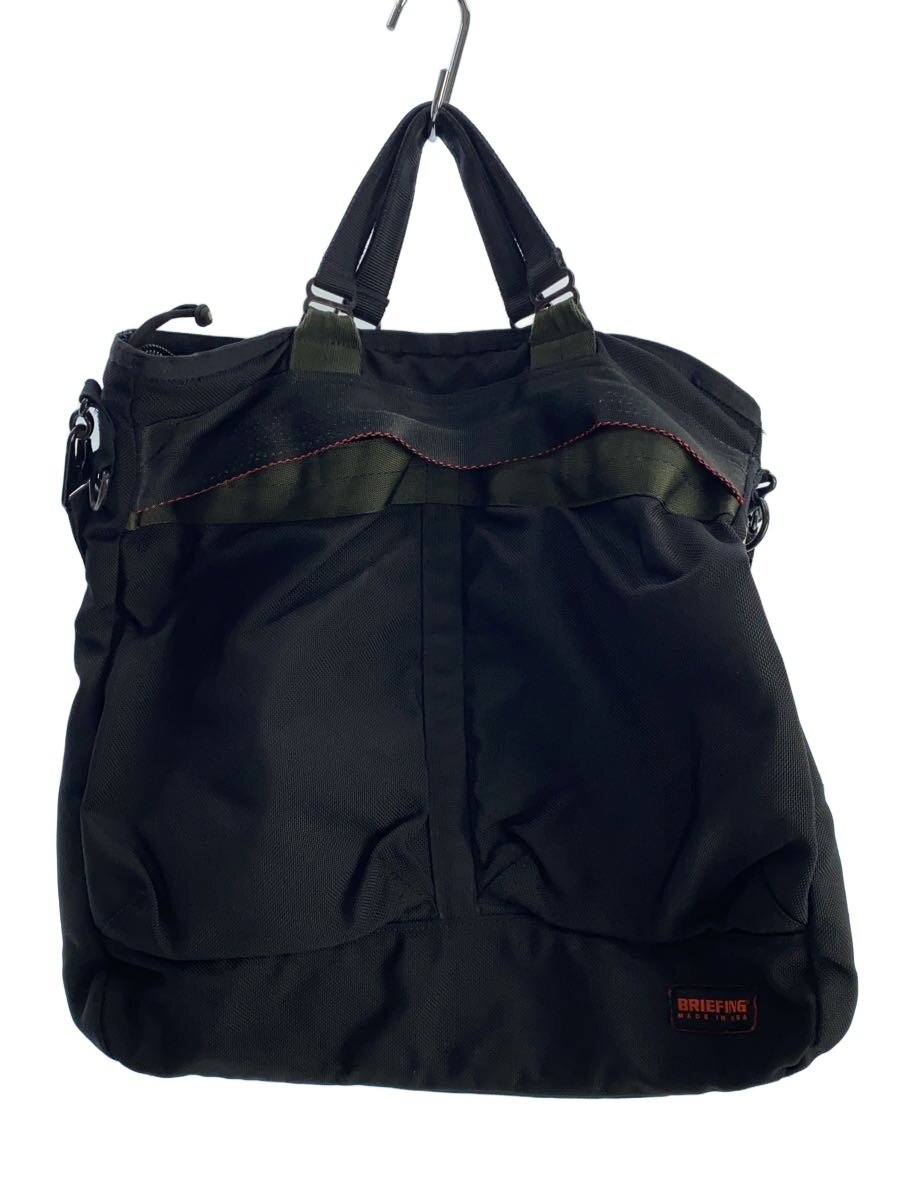 【中古】BRIEFING◆ショルダーバッグ/--/BLK/安全帽御徒面子/2WAY/ブリーフ入れもの/商行為御徒面子/御手々【御徒面子】