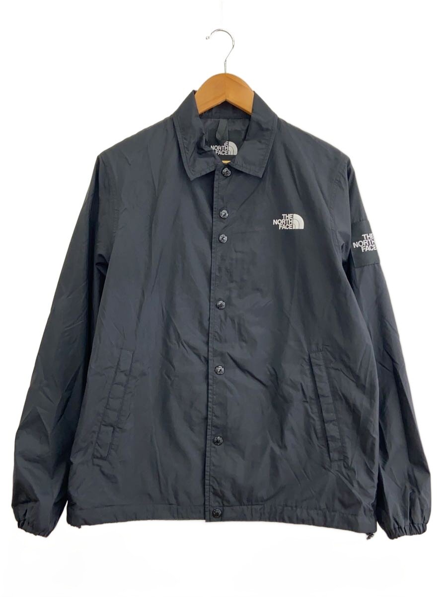 【中古】THE NORTH FACE◆THE COACH JACKET_ザコーチジャケット/M/ナイロン/BLK【メンズウェア】