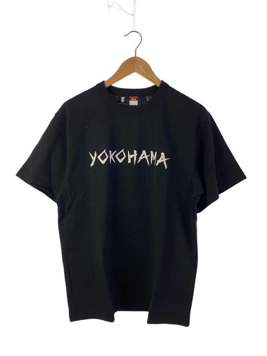 【中古】NANGA◆プルオーバー/S/ポリエステル/BLK/横浜ベイスターズ【メンズウェア】
