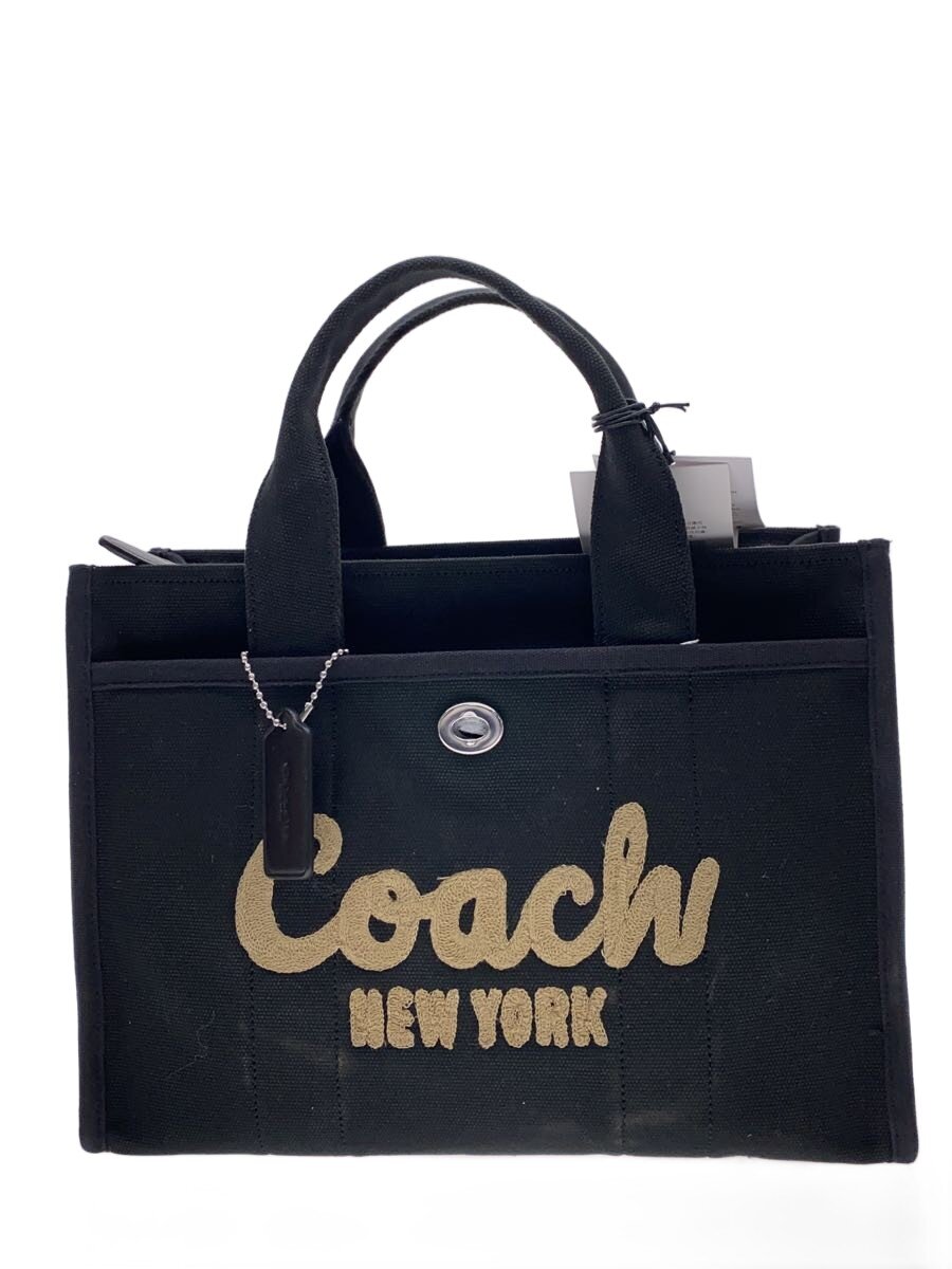 【中古】COACH◆カーゴ・トート/キャンバス/BLK【バッグ】｜2ｎｄ STREET 店