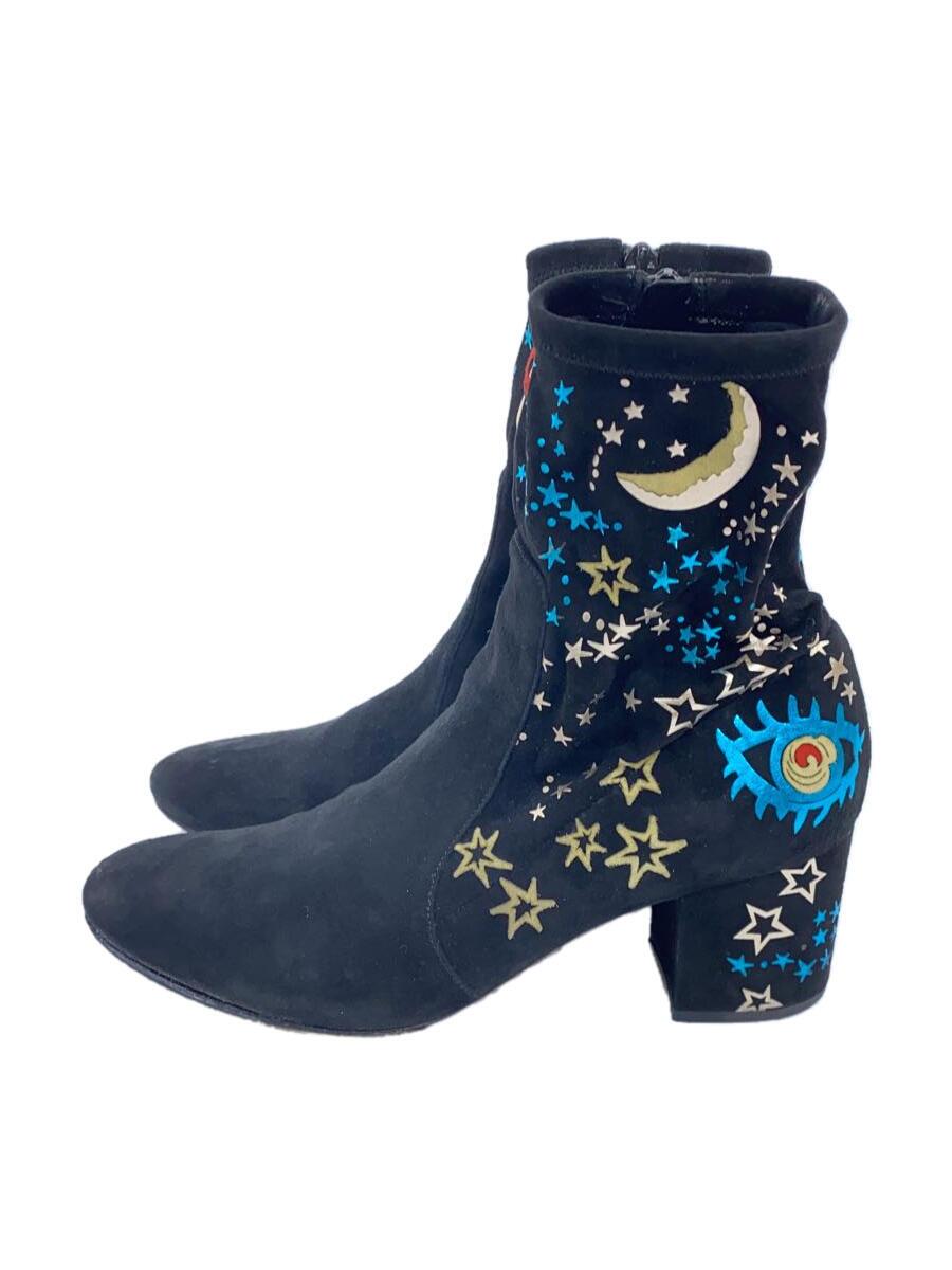 【中古】VALENTINO GARAVANI◆ブーツ/39/マルチ色つや/LW2S0A52/Astro Couture Boots【シューズ】