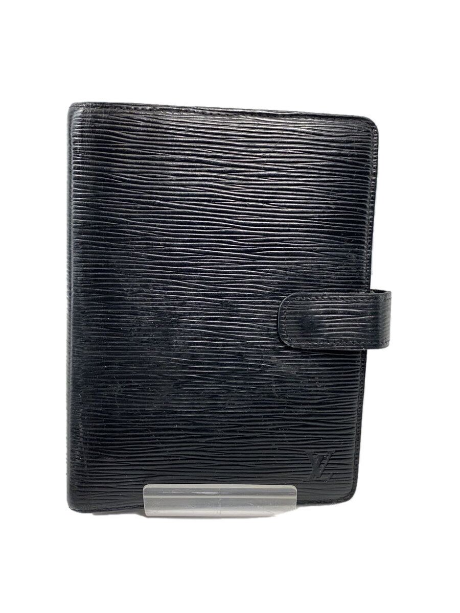 【中古】LOUIS VUITTON◆アジェンダMM_エピ_BLK/--/BLK/メンズ【服飾雑貨他】|2nd STREET 店