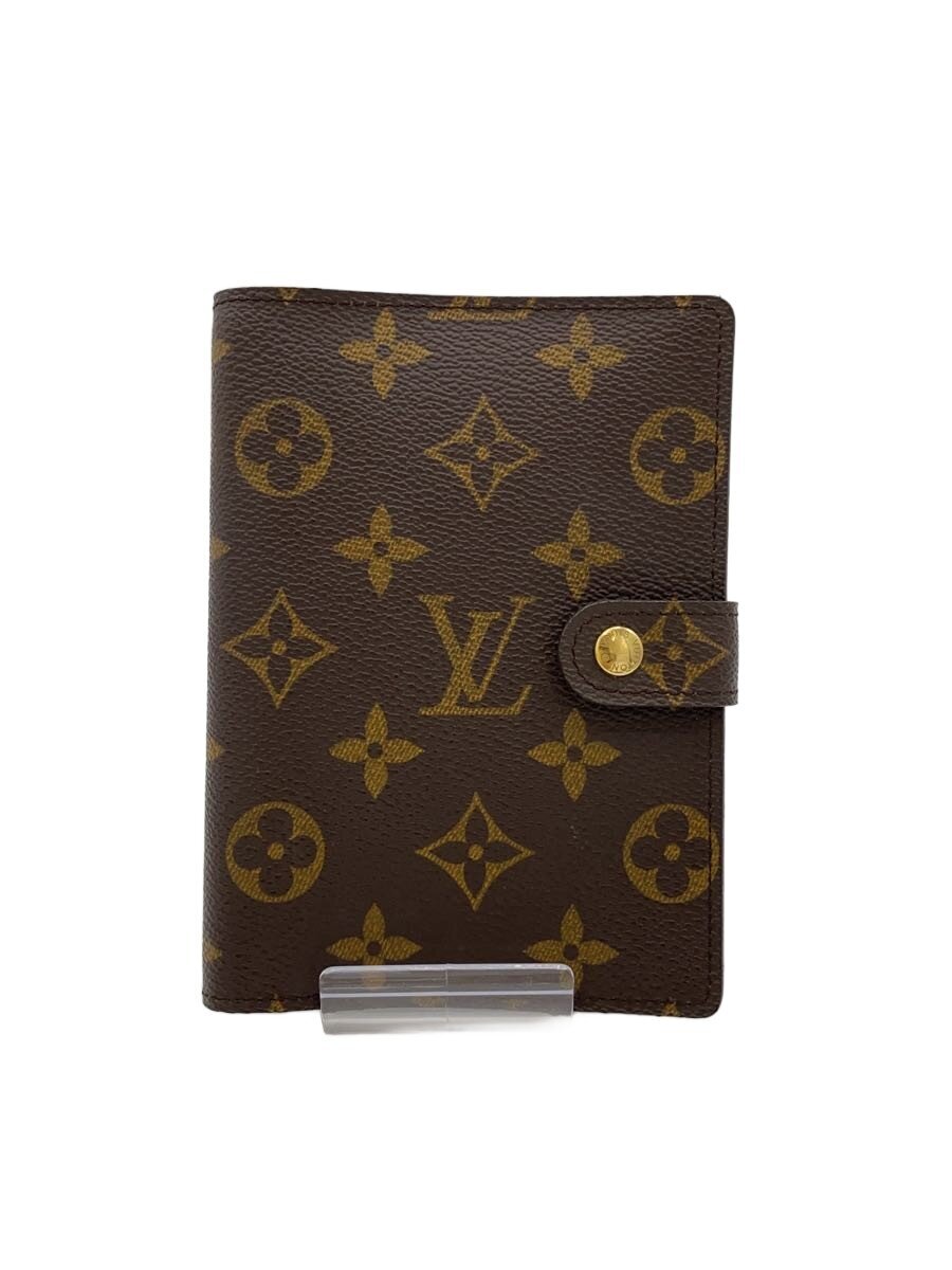 【中古】LOUIS VUITTON◆アジェンダPM_モノグラム・キャンバス/レザー/BRW/レディース【服飾雑貨他】｜2ｎｄ STREET 店