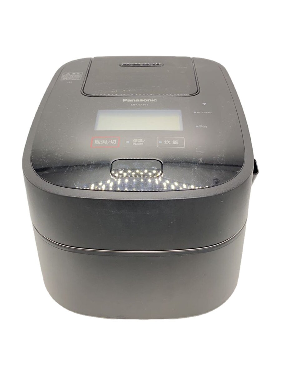 【中古】Panasonic◆炊飯器 SR-VSX101-K【家電・ビジュアル・オーディオ】