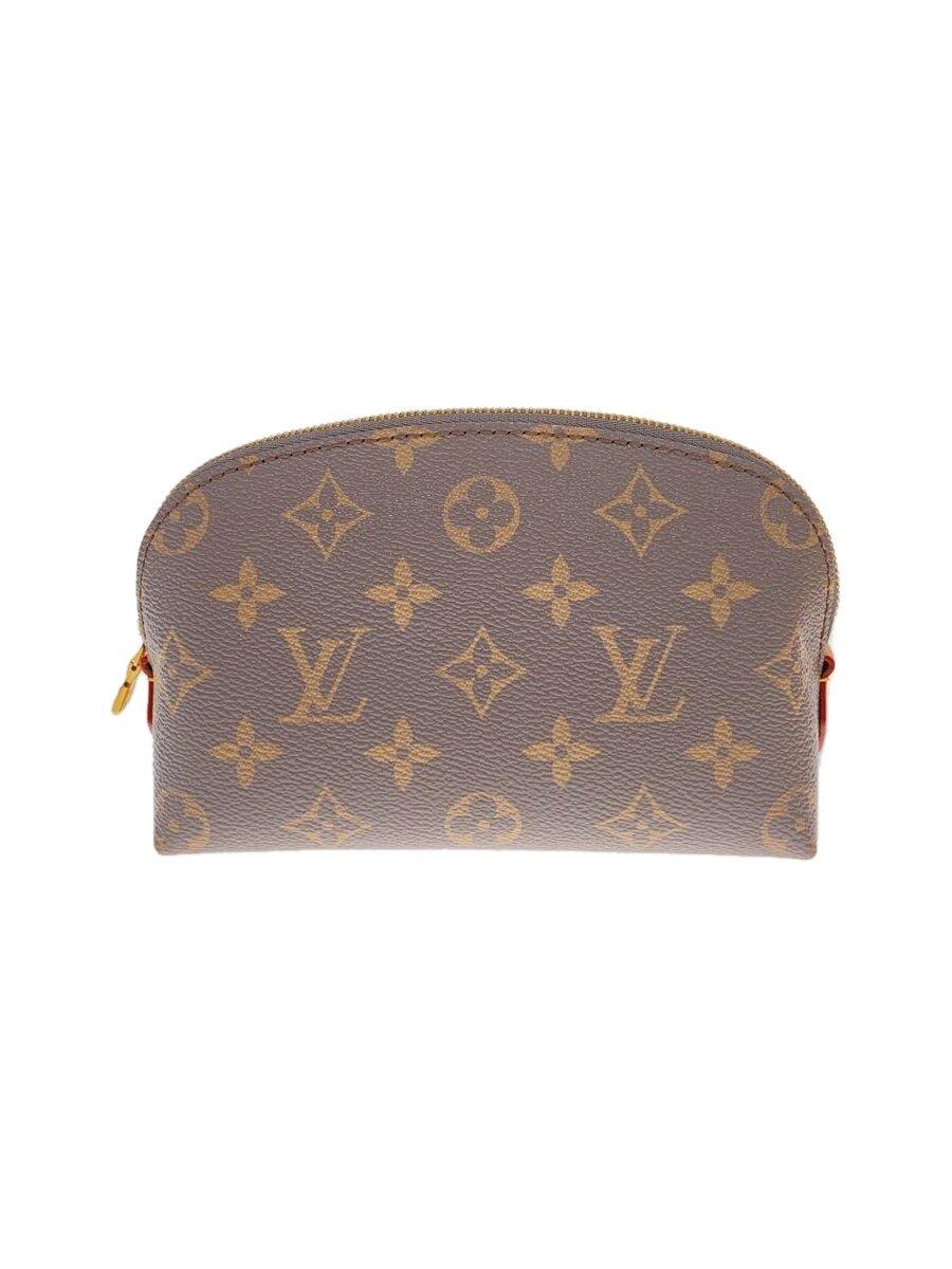 【中古】LOUIS VUITTON◆合財袋/PVC/GRY/総柄/M12440【御徒面子】