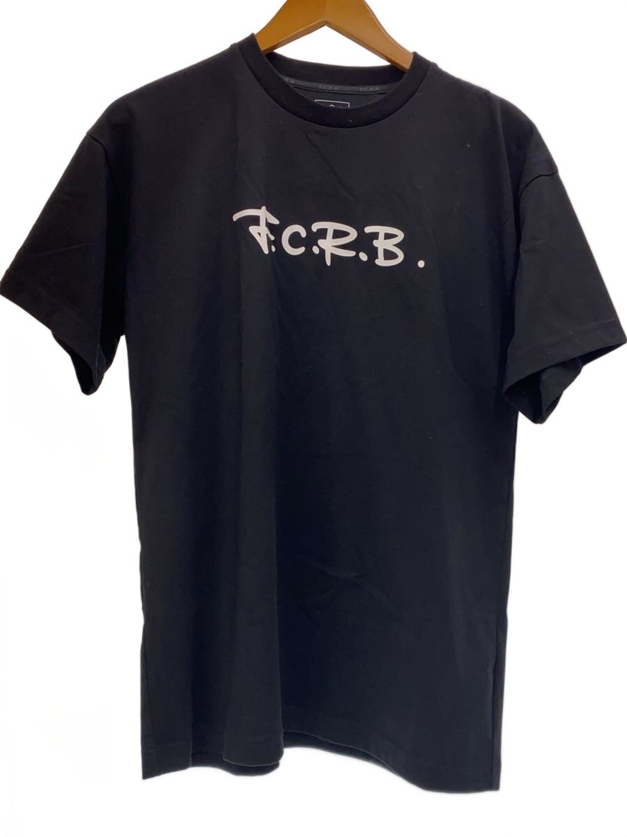 【中古】F.C.R.B.(F.C.Real Bristol)◆プルオーバー/S/綿織物/BLK【メンズウェア】