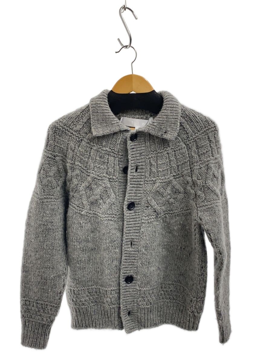 【中古】Tao COMME des GARCONS◆カーディガン(厚手)/M/ウール/GRY/無地/TJ-N006【レディースウェア】|2nd STREET 店