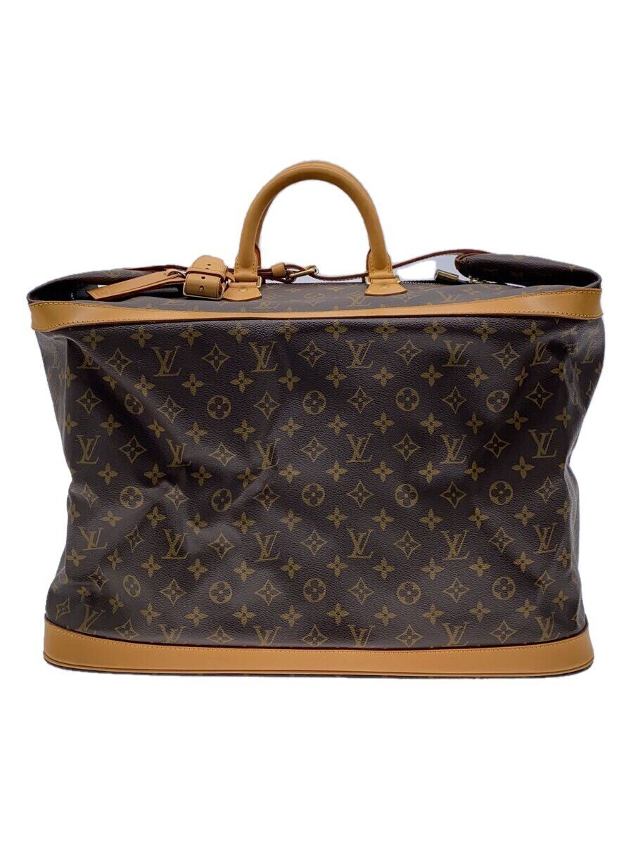 【中古】LOUIS VUITTON◆クルーザー御徒面子45_モノグラム・帆布_BRW/PVC/BRW【御徒面子】