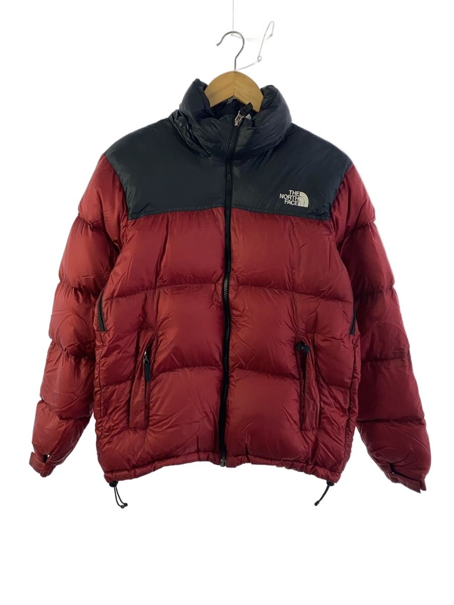 【中古】THE NORTH FACE◆NUPTSE JACKET_ヌプシジャケット/L/ナイロン/RED【メンズウェア】|2nd STREET 店