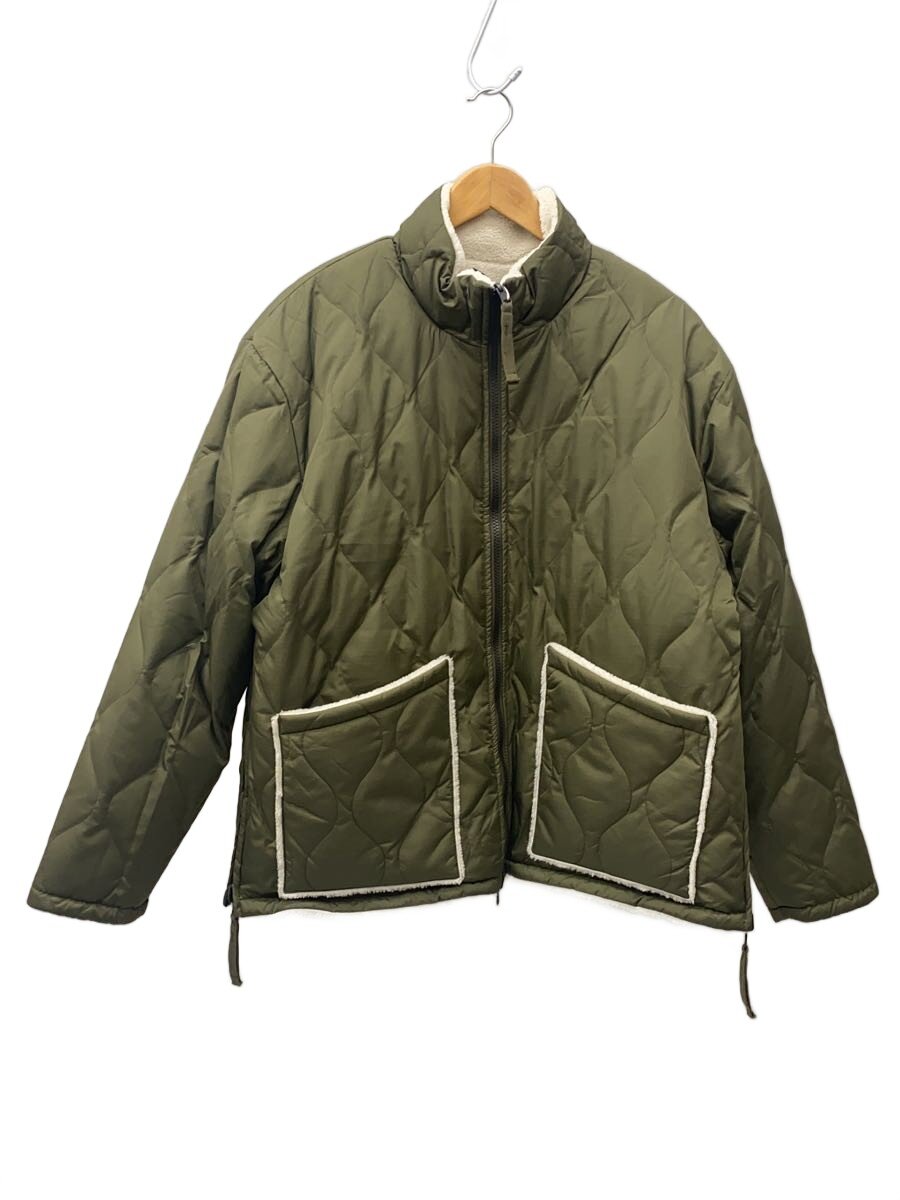 【中古】TAION◆ダウンジャケット/XL/ポリエステル/KHK/無地/リバーシブル/R102BM【メンズウェア】｜2ｎｄ STREET 店