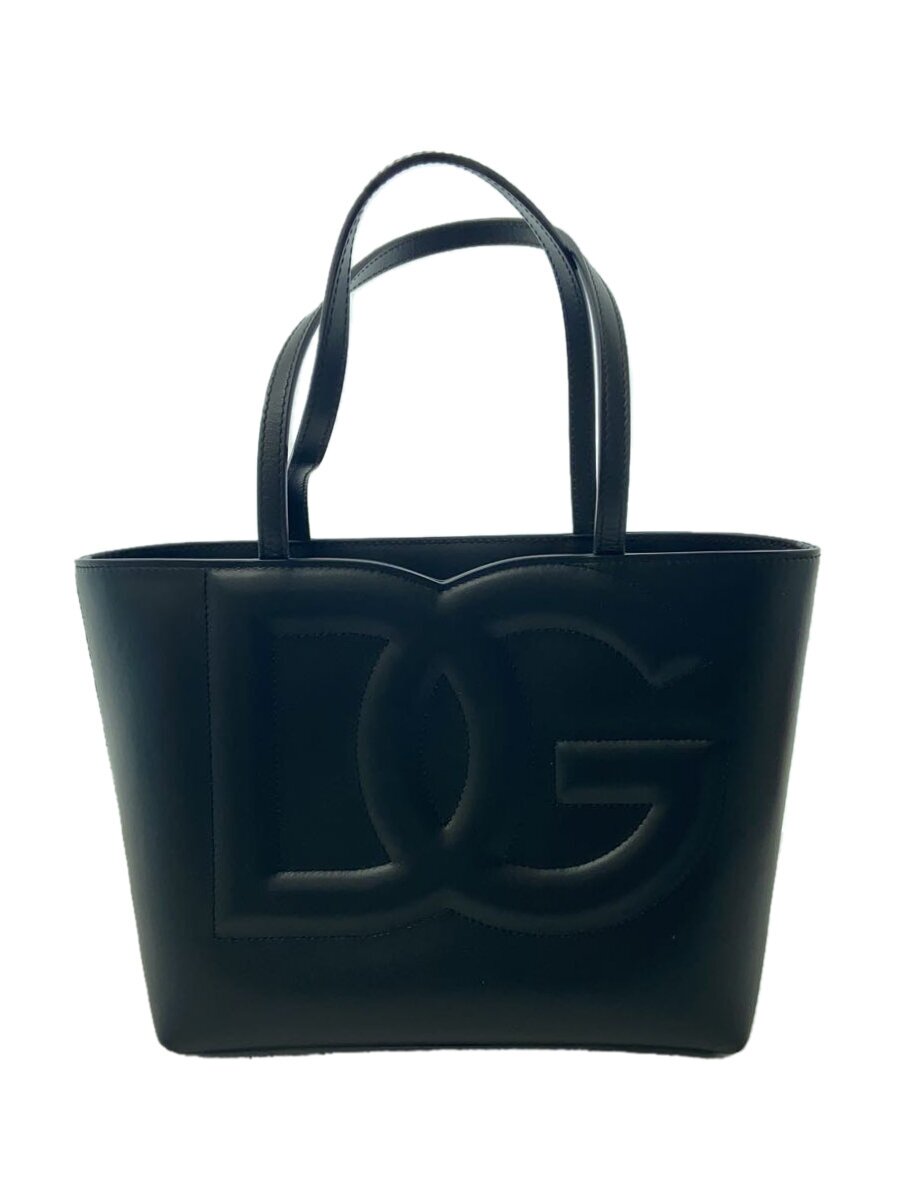 【中古】DOLCE&GABBANA◆DOLCE&GABBANA/DCロゴトートバッグ/レザー/BLK/BB7337【バッグ】｜2ｎｄ STREET 店