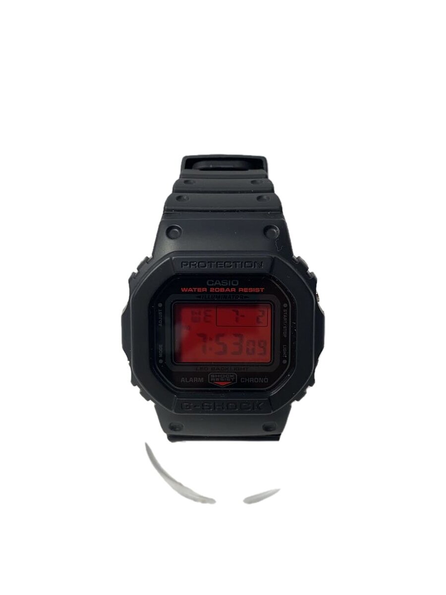 【中古】CASIO◆石英ウオッチ_G-SHOCK/デジタル/BLK【服飾雑貨他】