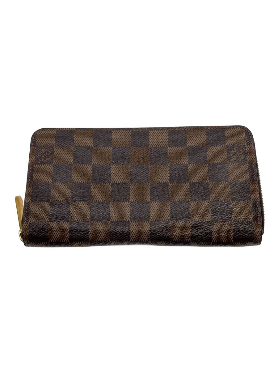 【中古】LOUIS VUITTON◆1)ジッピー・ウォレット_ダミエ・エベヌ/PVC/BRW/レディース【服飾雑貨他】｜2ｎｄ STREET 店