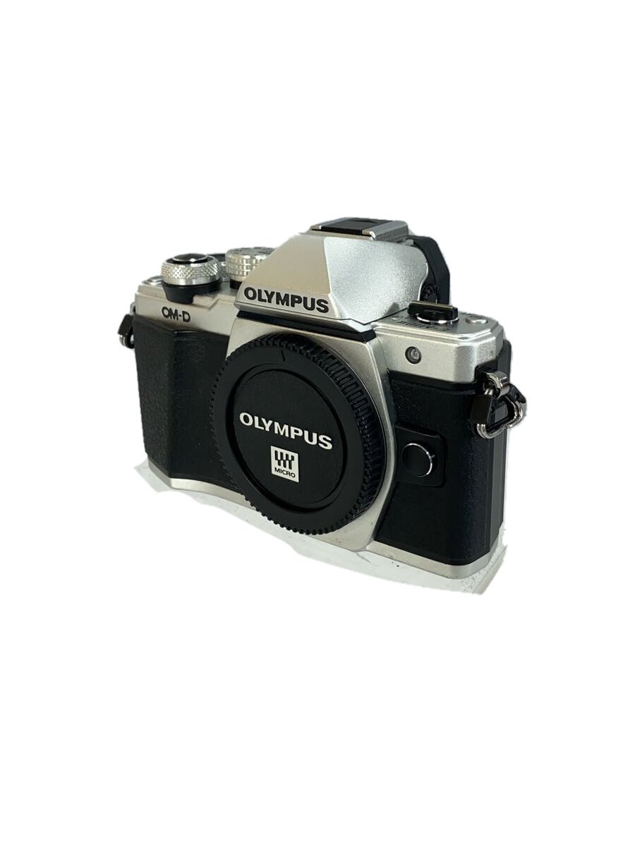 【中古】OLYMPUS◆デジタル一眼写真機 OLYMPUS OM-D E-M10 EZダブルズームキット [しろがね色]【写真機】
